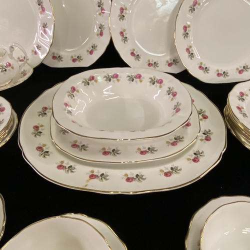 189P - Mayfair Bone china Large Dinner/soup set - 43 pieces