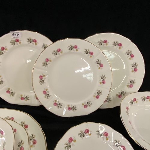 189P - Mayfair Bone china Large Dinner/soup set - 43 pieces