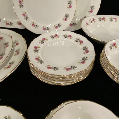 189P - Mayfair Bone china Large Dinner/soup set - 43 pieces