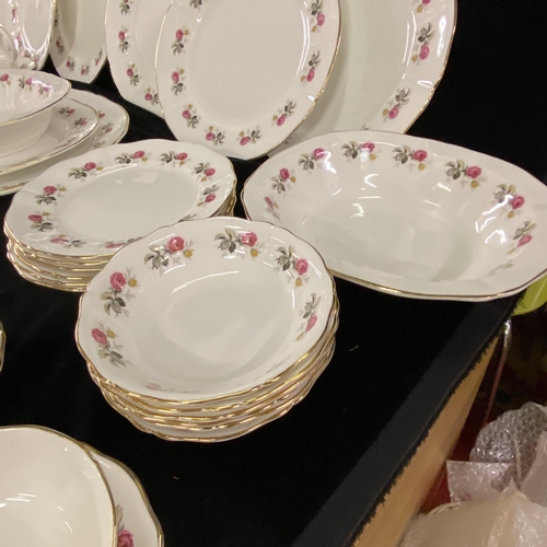 189P - Mayfair Bone china Large Dinner/soup set - 43 pieces