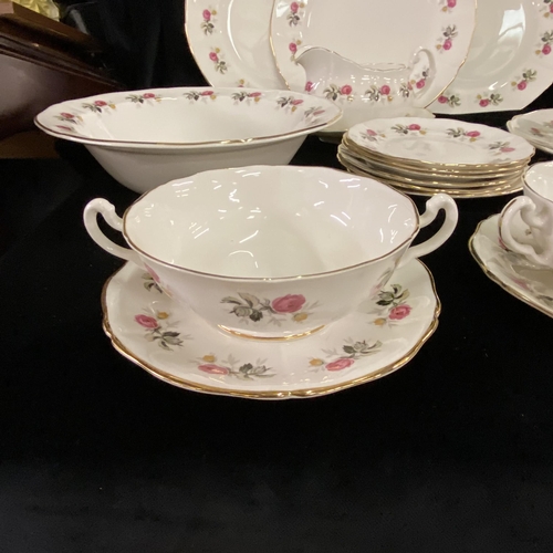 189P - Mayfair Bone china Large Dinner/soup set - 43 pieces