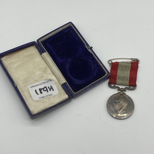 189H - 1911 Edward the VII Board of trade service medal