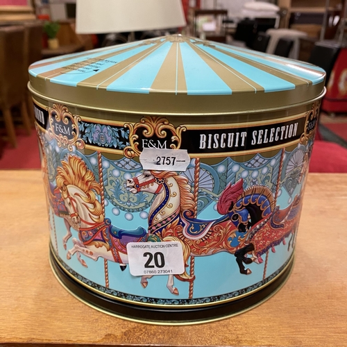 20 - Musical Fortnum&Mason biscuit tin