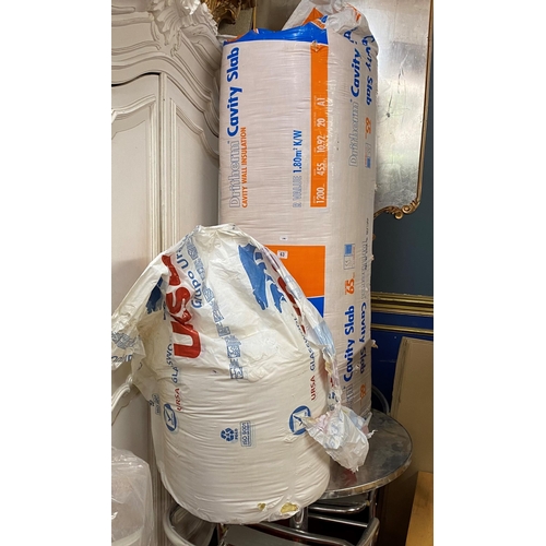 63 - Two rolls of insulation