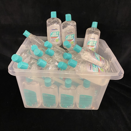 77 - 40 bottles of hand sanitiser