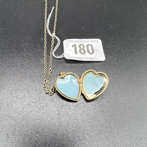 180 - Rolled gold photo locket