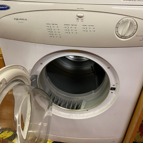 19 - Hotpoint Aquarius dryer