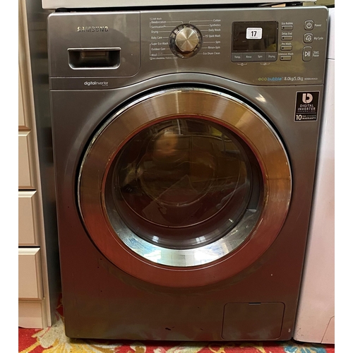 17 - Samsung 8kg washer