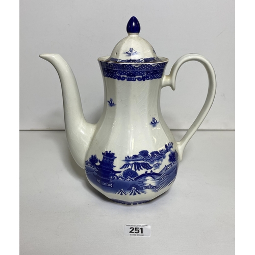 251 - Ringtons oriental coffee pot by Wade Ceramics