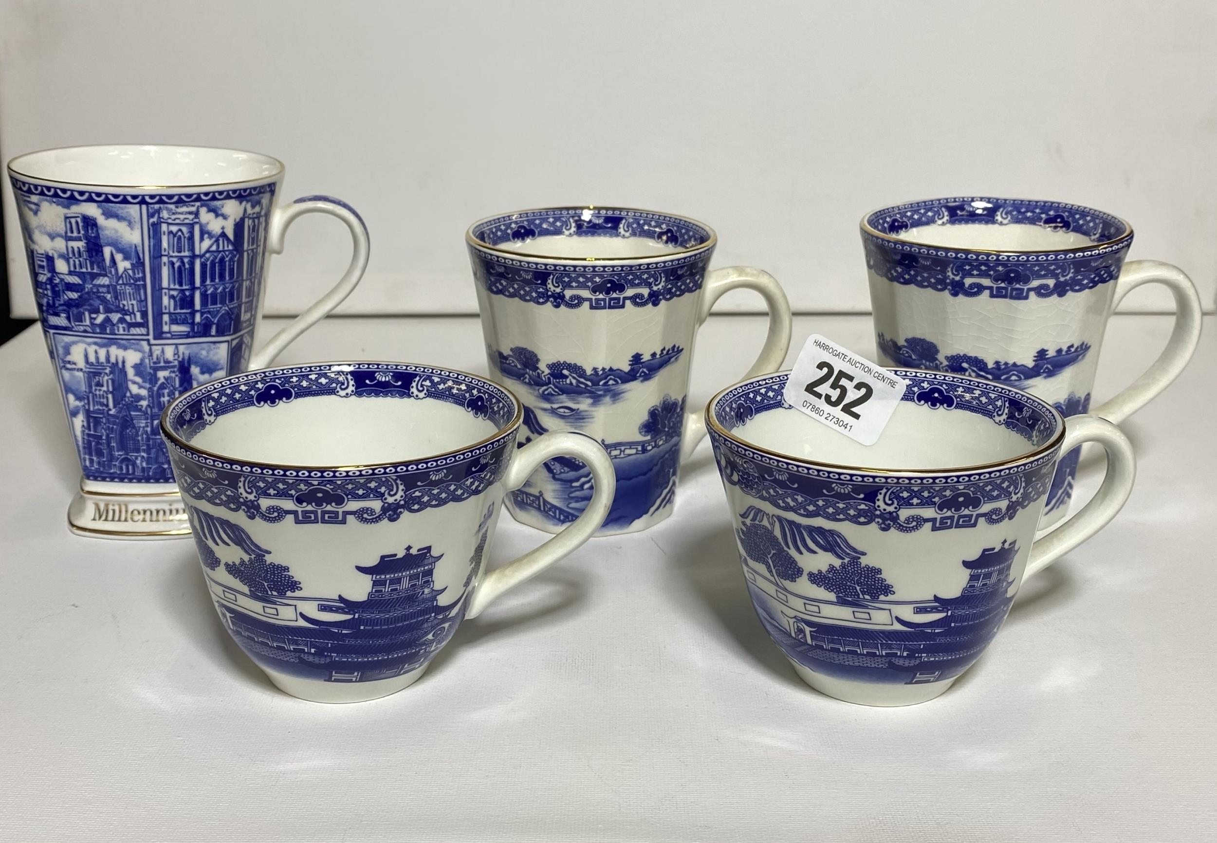 Ringtons teacups and mugs by Wade Ceramics and one Millennium 2000 ...