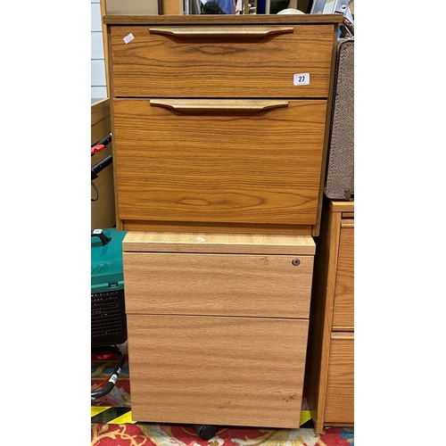 27 - Two two drawer chests