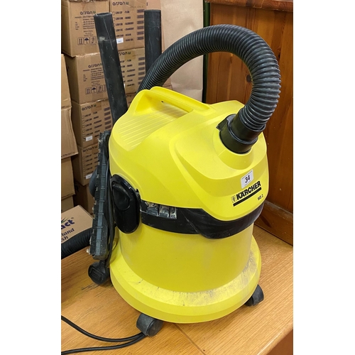 34 - Karcher vacuum