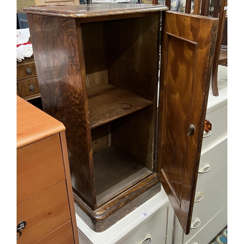 64 - Victorian scumble pine pot cupboard