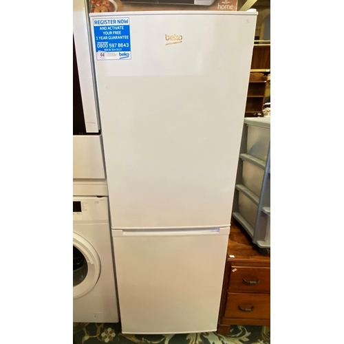 64 - Beko fridge freezer