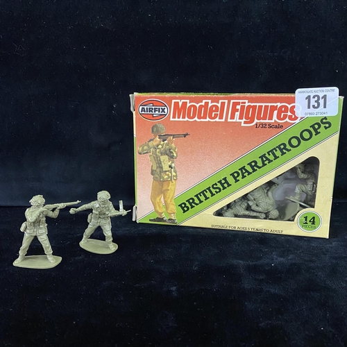 131 - Airfix Model figures British paratroops