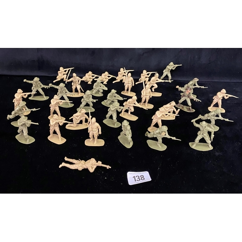 138 - Collection of Airfix model figures