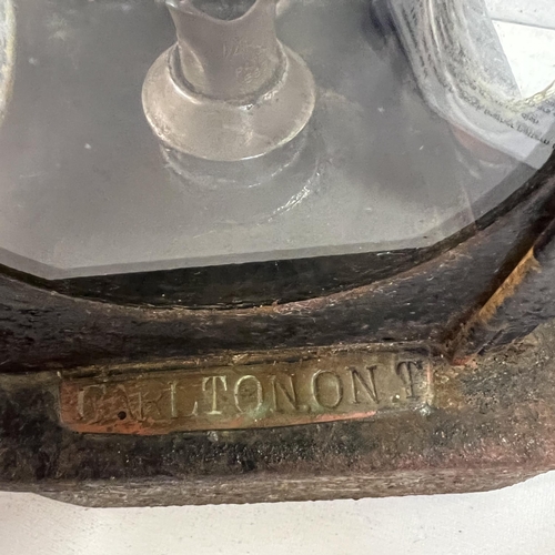 149A - LNER Victorian railway lamp - Reg No. H1205