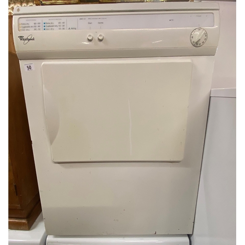 50 - Whirlpool dryer