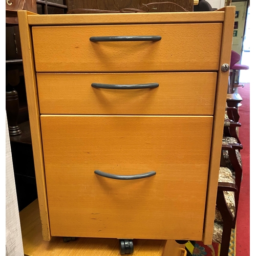 68 - Three drawer filing cabinet