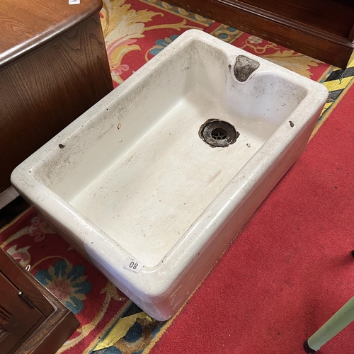 80 - Vintage Belfast sink