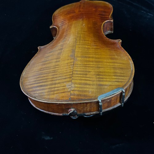 210B - Victorian Violin by Riccardo Antoniazzi Cremonese fece in Milano L`anno Dated 1896 in wooden case an... 