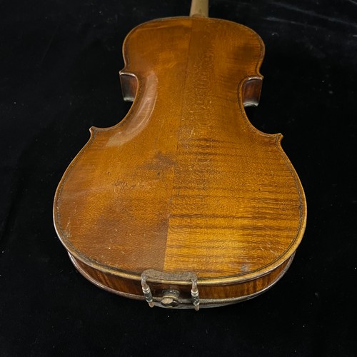 210A - George III Violin by Joannes Georgius Thir.Fecit Viennae Anno circa 1776 with case and bow