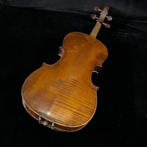 210A - George III Violin by Joannes Georgius Thir.Fecit Viennae Anno circa 1776 with case and bow