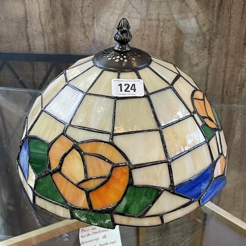 124 - Tiffany style lampshade