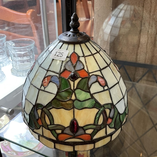 125 - Tiffany style lampshade