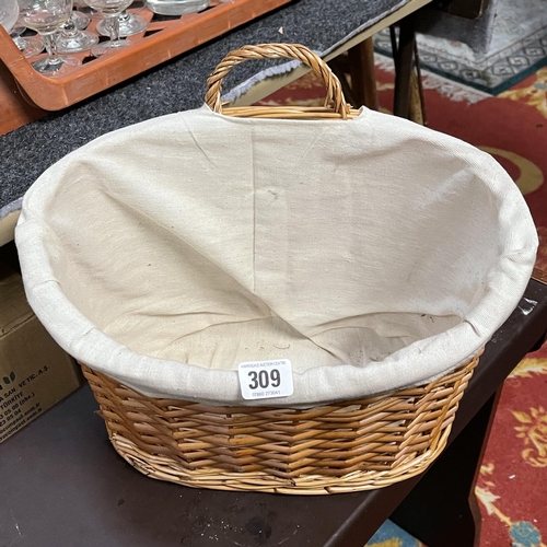 309 - Wicker basket