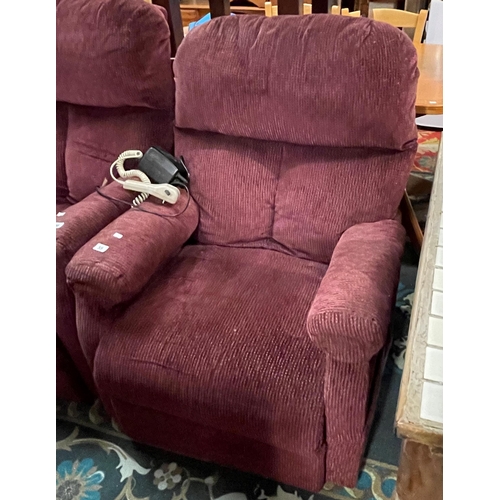 55 - Electric reclining armchair