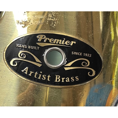 70 - Premier artist brass drum kit