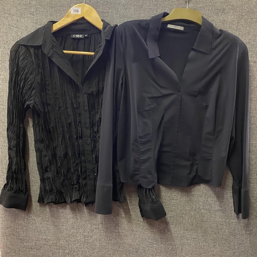146 - Two ladies evening tops 16/18