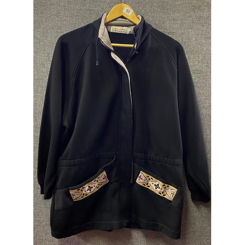 151 - Outdoor fleece jacket By Alice Collins size M