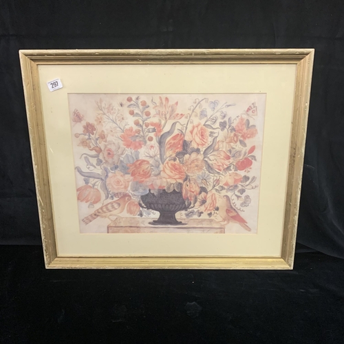 297 - Flower Drawing by Laura Ashley