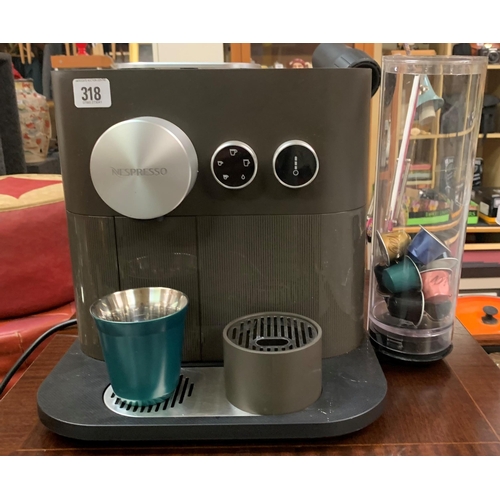 318 - Nespresso coffee maker
