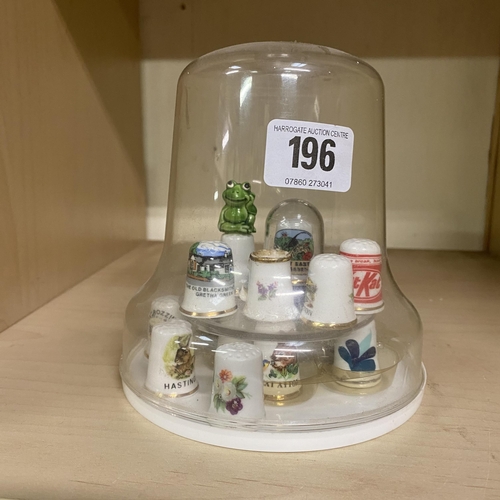 196 - Selection of thimbles