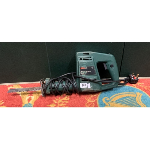 248 - Bosch hand held electric jigsaw