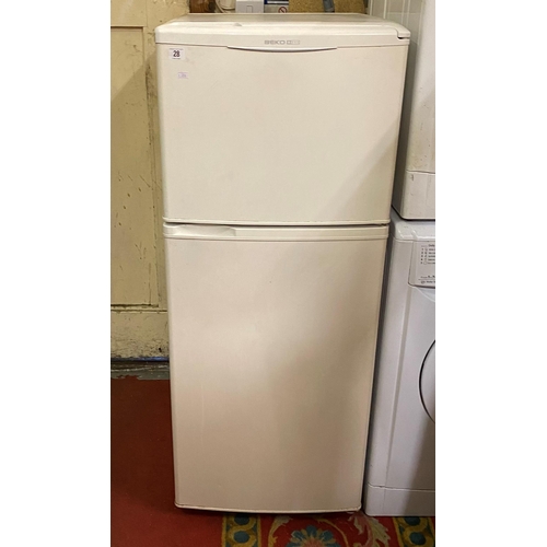 28 - Beko fridge freezer