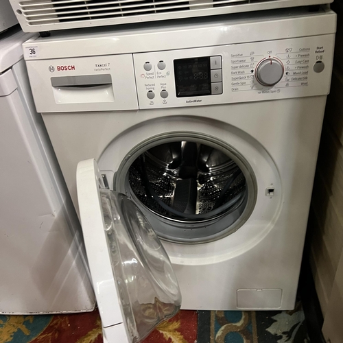 36 - Bosch Exxcel 7 washer