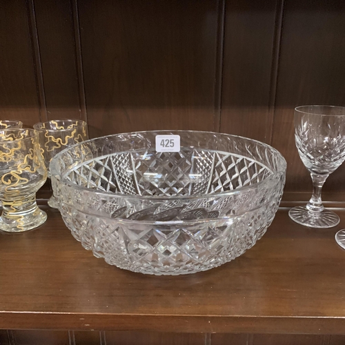 Cut Glass Fruit Bowl 5402