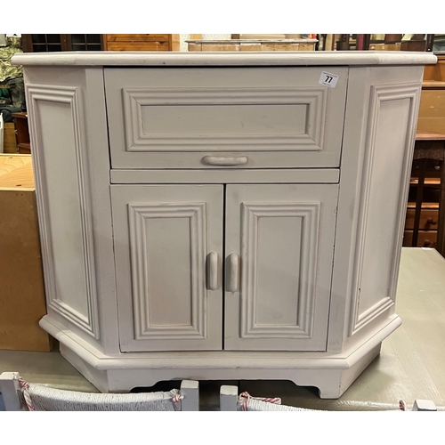 77 - Painted cabinet