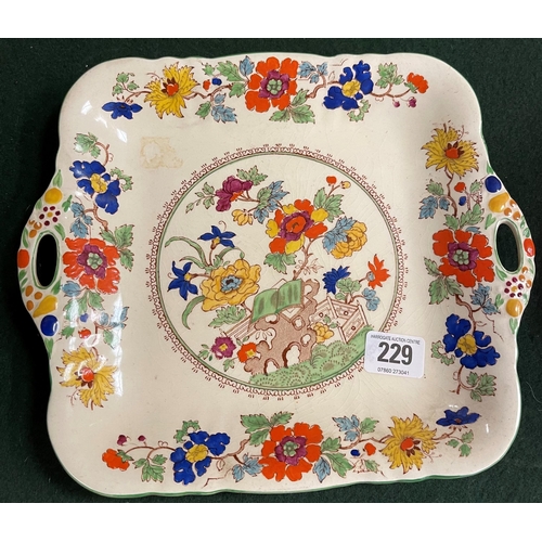 229 - MASON SANDWICH PLATE