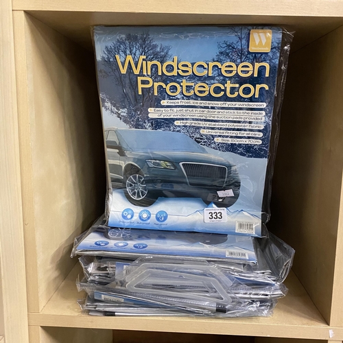 333 - SELECTION OF CAR WINDSCREEN PROTECTERS