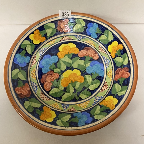 336 - HAND PAINTED PORTUGUESE FRUIT BOWL