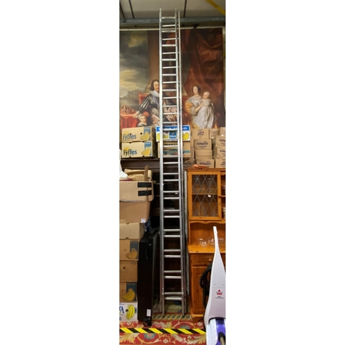 500 - LARGE ALUMINIUM LADDERS