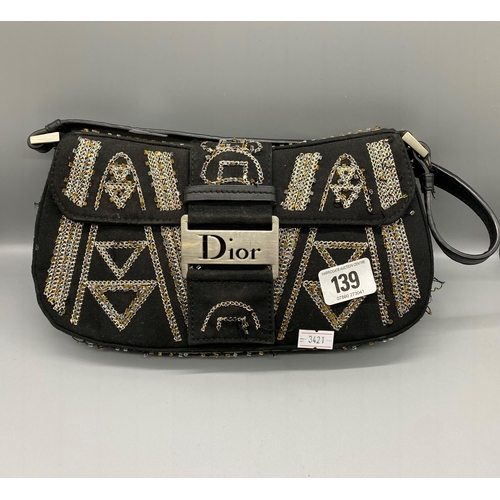 139 - VINTAGE DIOR CLUTCH BAG