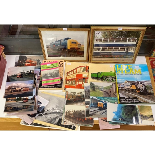 212 - LOCOMOTIVE AND TRAM MEMORABILIA