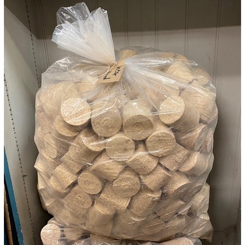 22 - 40KG BAG OF HARDWOOD BRIQUETTES