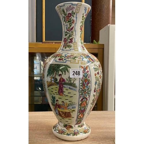 248 - ORIENTAL VASE STAMPED ON BASE